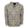 Unisex Sloane Hoodie - Gray Aztec