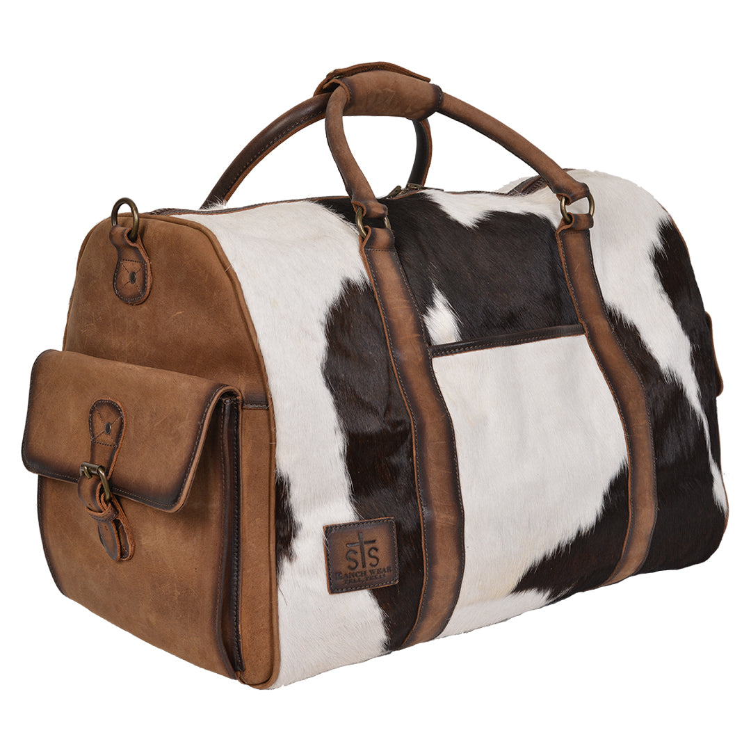 Genuine Cowhide Duffle Bag Western Accessories Cowhide Bag 