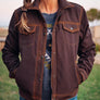 Ladies Brumby Jacket - Brown