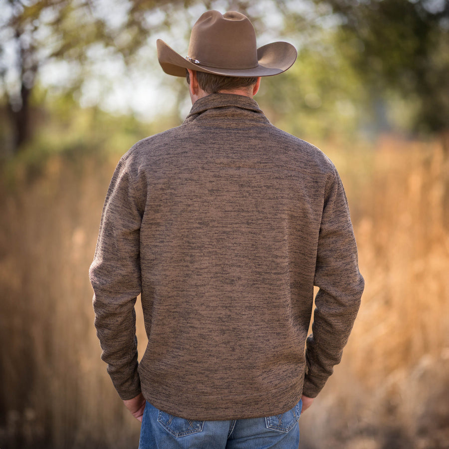 Men's Olathe Pullover - Heather Chocolate