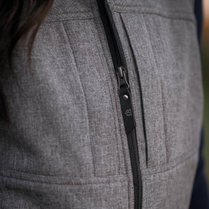 Women's Weston Vest - Heather Gray