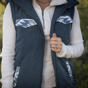 Women's Crazy Jane Vest - Navy